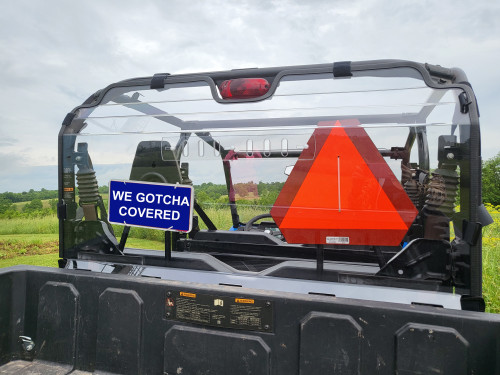 3 Star New Holland 850 Crew - Polycarbonate Rear Windshield