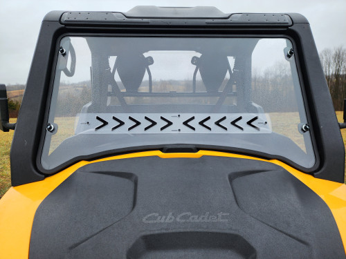 3 Star Cub Cadet Challenger MX550/750 - 1 Pc Windshield (ONLY FITS MX MODELS WITH MOLDED PLASTIC FRAME)