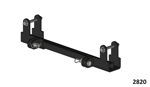HitchDoc 2820 Eagle UTV plow mount for Kawasaki 3000 Mule, Kawasaki 3010 Mule