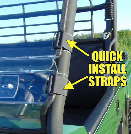 Bison 400U/200U/200P - 2-Pc General-Purpose Windshield