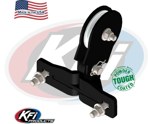 KFI Quick Plow Pulley - Synthetic Cable (#106745)