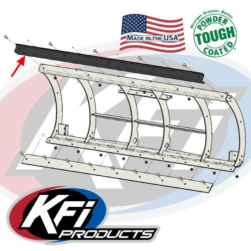 KFI Replacement Poly Blade Top Hold Down Bar (#HOLD-DOWN-BAR)