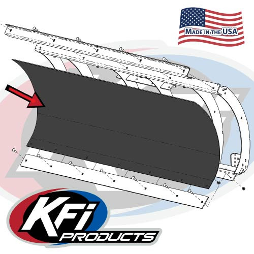KFI Replacement Poly Blade Face/Sheet (#POLY-FACE-SHEET)