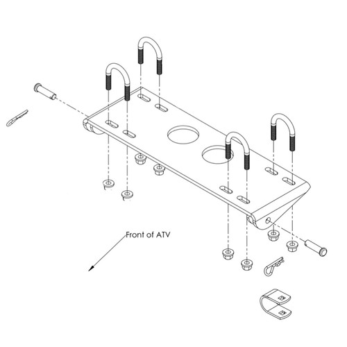 Kolpin ATV Plow Mount Kit - Yamaha / Arctic Cat