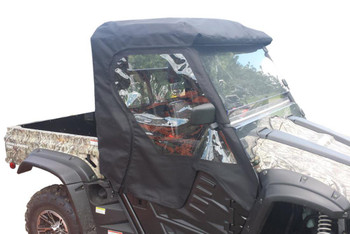 Soft Cab Enclosure Side Doors For Hisun/Axis/Coleman UTVs - Waterproof With Zipper Windows