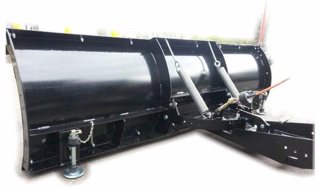 Straight UTV snow plow blade