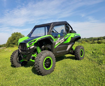 Kawasaki KRX Full Cab Enclosure for Hard Windshield