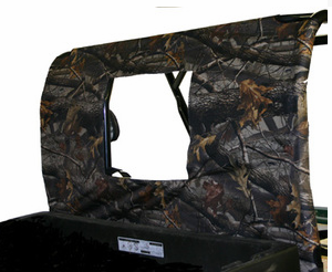 Greene Mountain rear windshield for full-size Polaris Ranger, made in USA