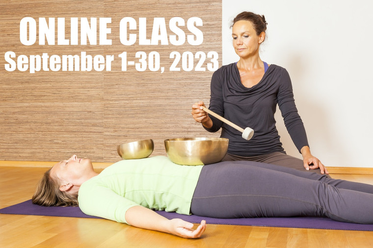 ONLINE VSA Singing Bowl Vibrational Sound Therapy Certification Course September 1-30, 2023
