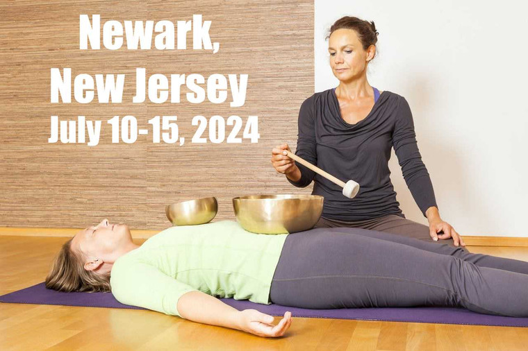 VSA Singing Bowl Vibrational Sound Therapy Certification Course Newark, NJ July 10-15, 2024