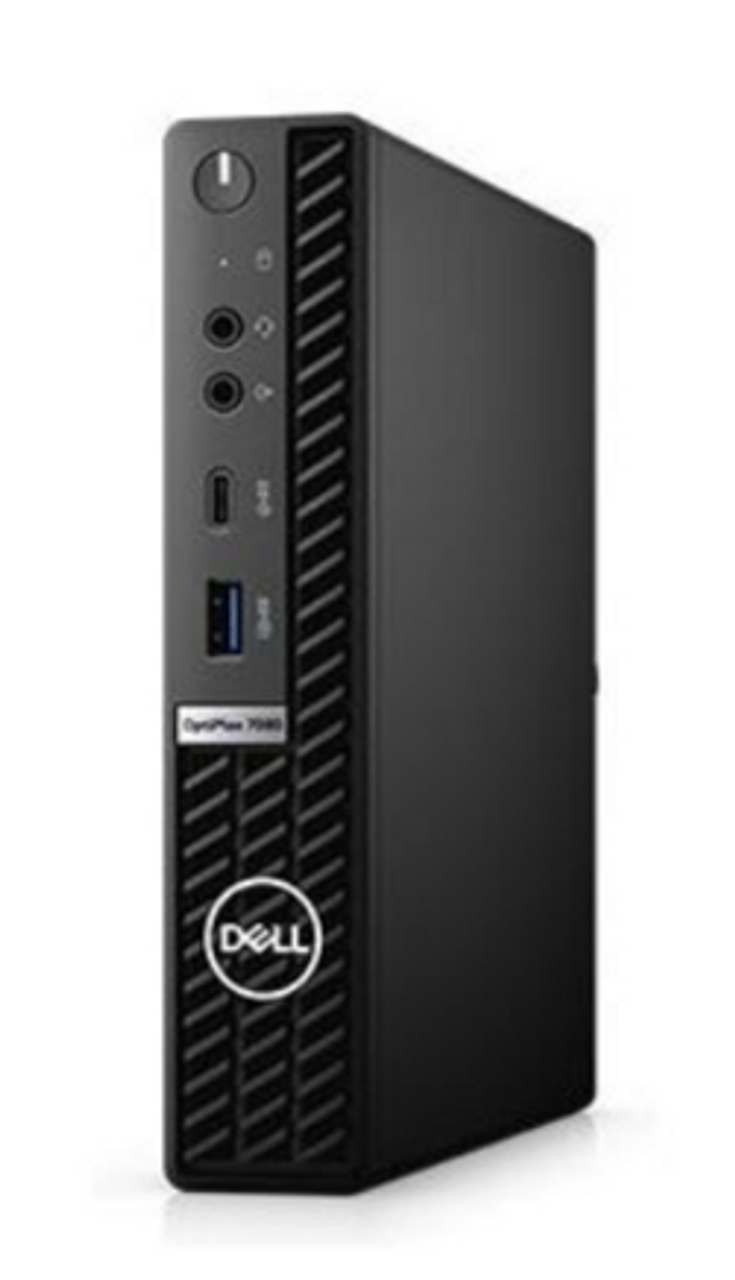 Dell Optiplex 7080 Micro Tiny Computer i7 10th Gen, Win 10 Pro, 16GB Ram, 256GB SSD, Wi-Fi 