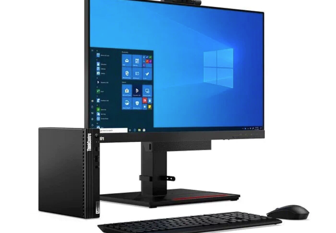 Lenovo ThinkCentre M70q Tiny PC i5 10th Gen, Win 10 Pro, 16GB Ram, New 1TB NVME SSD