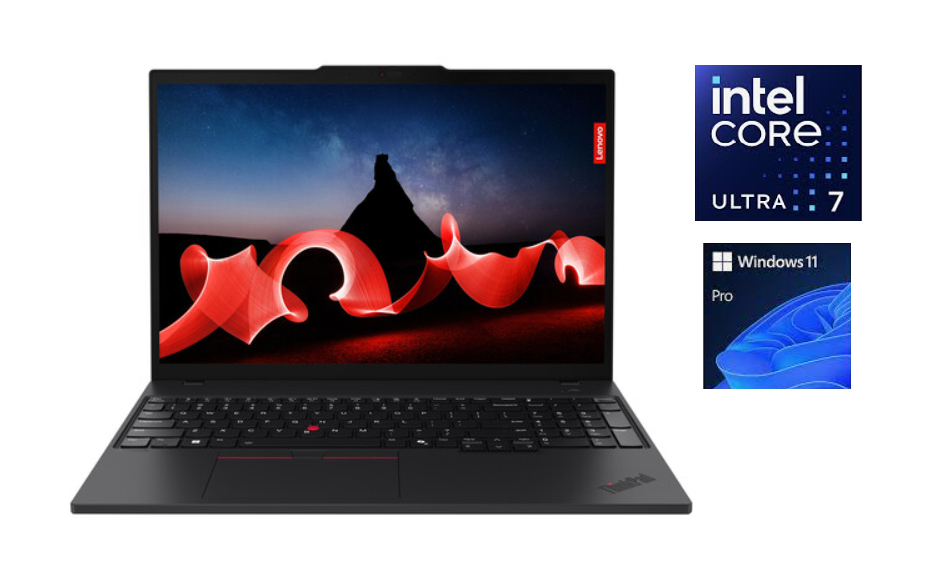 Lenovo ThinkPad T16 16" Laptop Gen 3 FHD TOUCH, Intel Ultra 7 155U, 16GB RAM, 512GB NVME SSD