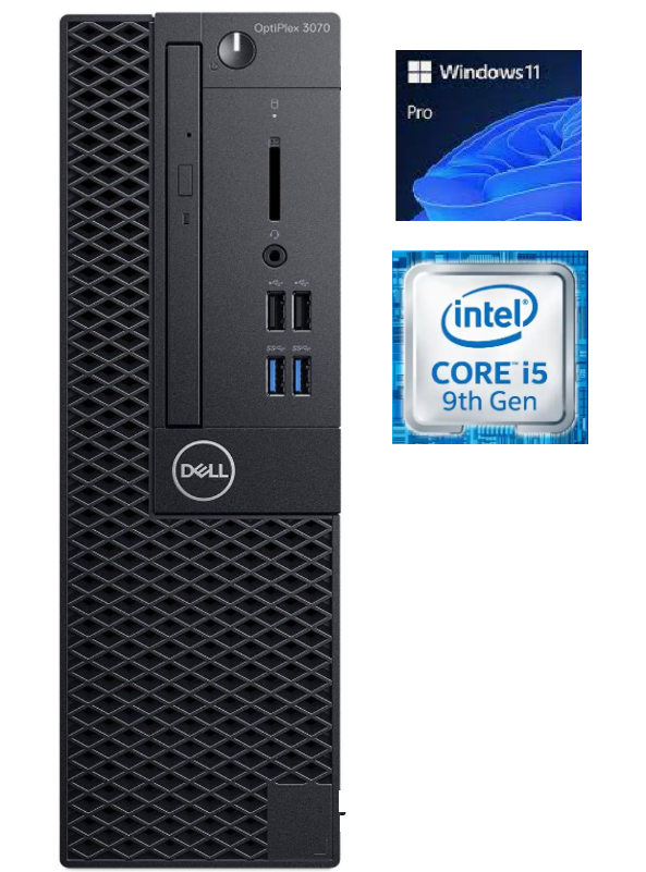 Dell OptiPlex 3070 SFF Intel i7- 9700 (3.0Ghz) { SSD-superfast}