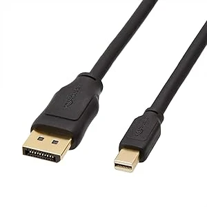 Mini DisplayPort to DisplayPort Cable, 4K Display, Gold-Plated Plugs, 6 Foot,