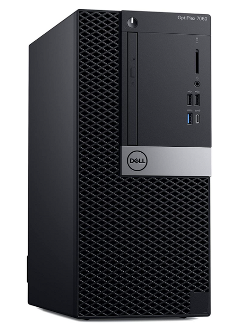 Dell Optiplex 7060 MT Intel i5 8th Gen Windows 10 Pro, 16GB Ram, 512GB SSD 