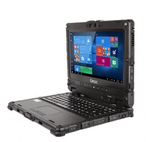 Getac K120 G1 Fully Rugged Touch Tablet 12.5" i5, Win 10 Pro, Detachable Keyboard