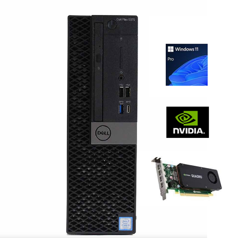 Dell OptiPlex 5070 SFF i5 9th Gen, Nvidia K1200, 16GB Ram, New 512GB Nvme SSD, Win 11 Pro Dell OptiPlex 5070 SFF i5 9th Gen, Nvidia K1200, 16GB Ram, New 512GB Nvme SSD, Win 11 Pro