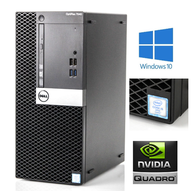Dell OptiPlex 7040 MT i5 Win 10 Pro, 16GB Ram, 256GB Nvme SSD, Nvidia ...