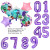 Color: VIOLET/?«?—?…°, Capacity: 1000ml - Monsters University Monsters, Inc. James P. Sullivan Them