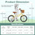16 Inch Kids Bike Adjustable Bicycle with Reflectors and Bell for Children 4-7 Years Old-16 inches 