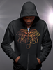Desire Tribal Head Hooded Sweatshirt