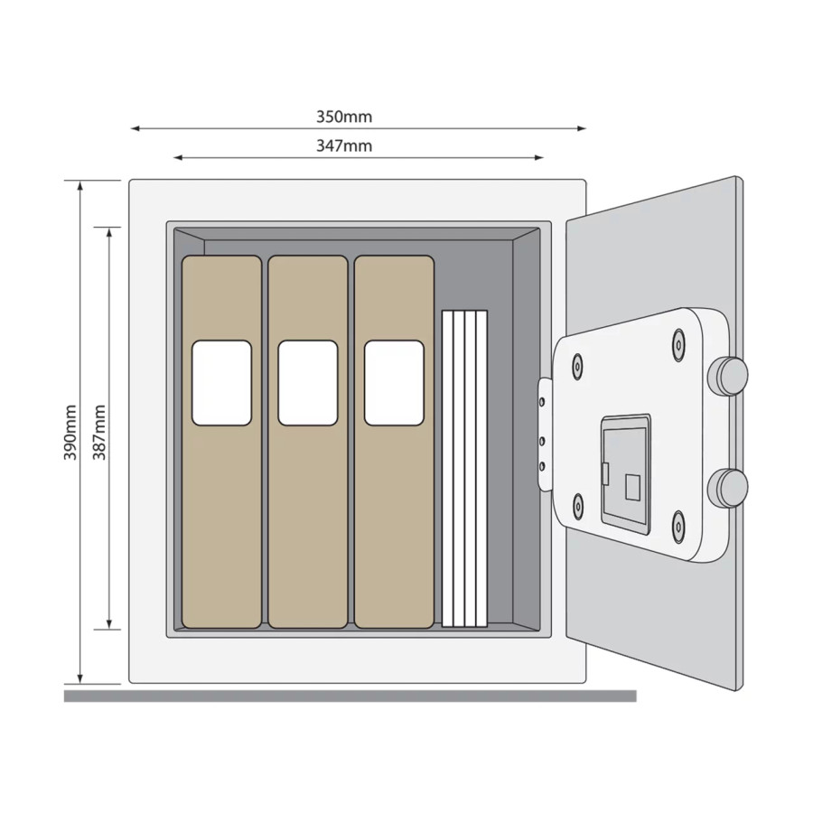 Yale Elite Smart Safe - Large (14.3kg)