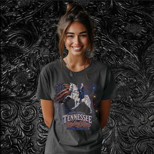 Performance Tennessee Walking Horse Rhinestone Look Design