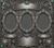 Silver, Turquoise and Gold 3-Photo Tumbler Wrap