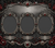 Ruby & Black 3-Photo Tumbler Wrap