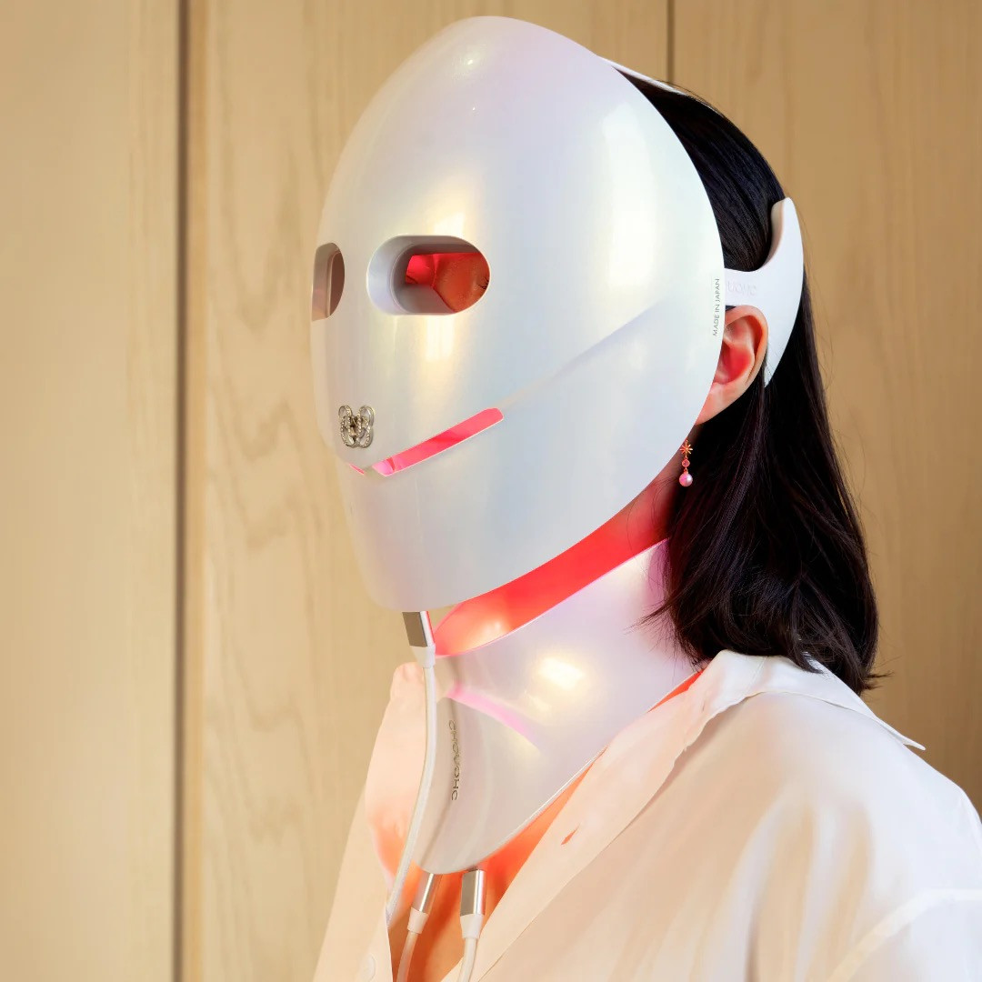 【7in1LEDライト】フェスマスク・ネックケアセット EASYINBEAUTY LED Light Therapy Face & Neck Mask 7 Colors Facial