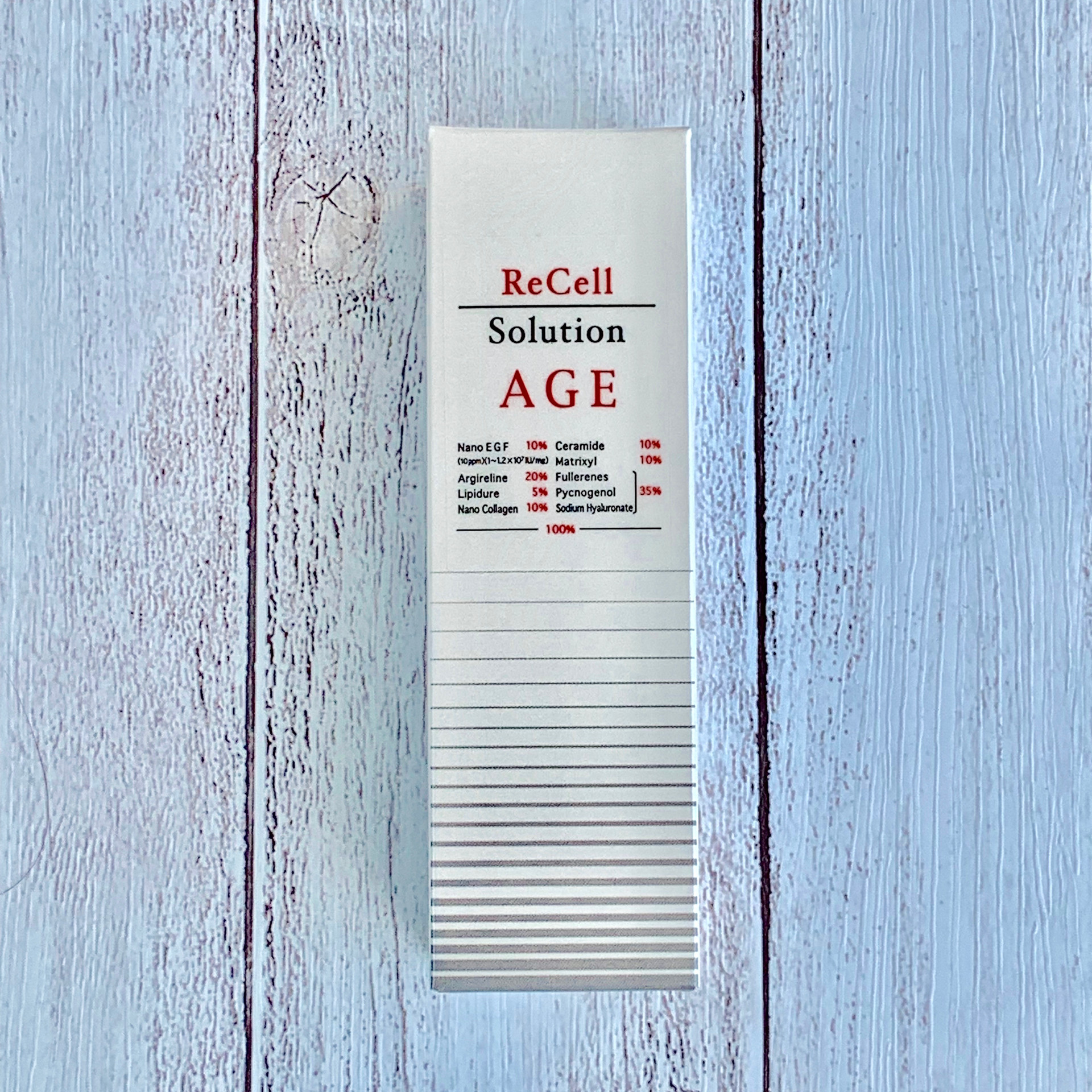 ReCell Solution AGE 2本/WHI 美容液 1本 ReCell Solution Age