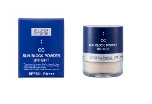 Dieufra Premium CC Sun Block Powder Bright Dieufra Premium CC Sun Block Powder Bright