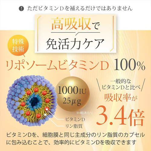 SALONwo Deli Sunny Ramune Liposomal Vitamin D&C