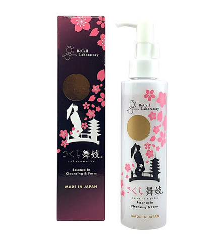 Sakura Maiko Essence In Cleansing & Foam (original packaging)