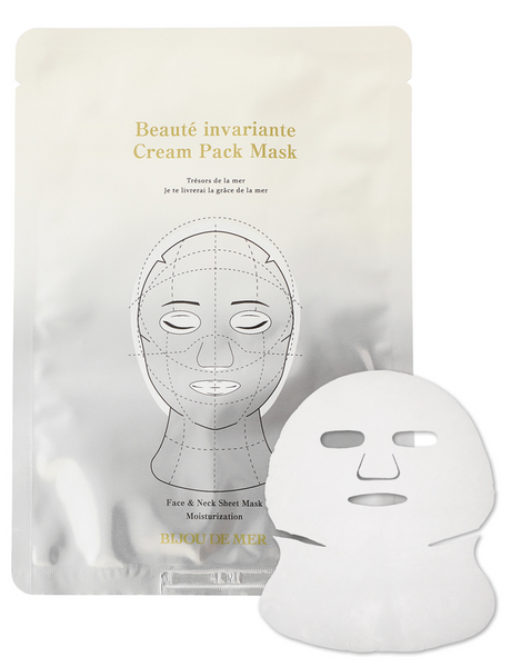 Bijou De Mer Beaute Invariance Cream Pack Mask (5 sheets)