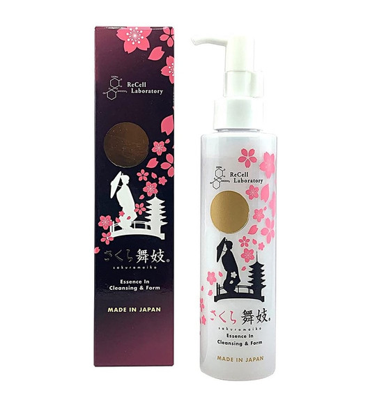 Sakura Maiko Essence In Cleansing & Foam (original packaging)