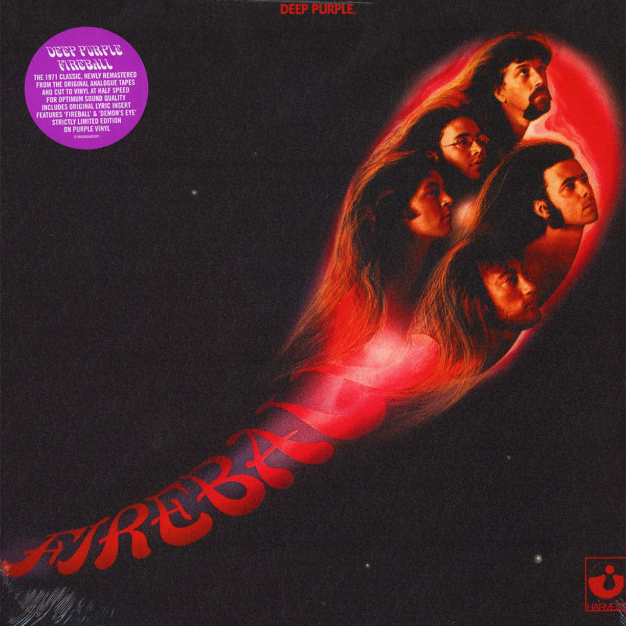 Deep Purple: Fireball - LP 180g Purple Vinyl, Limited, Remastered