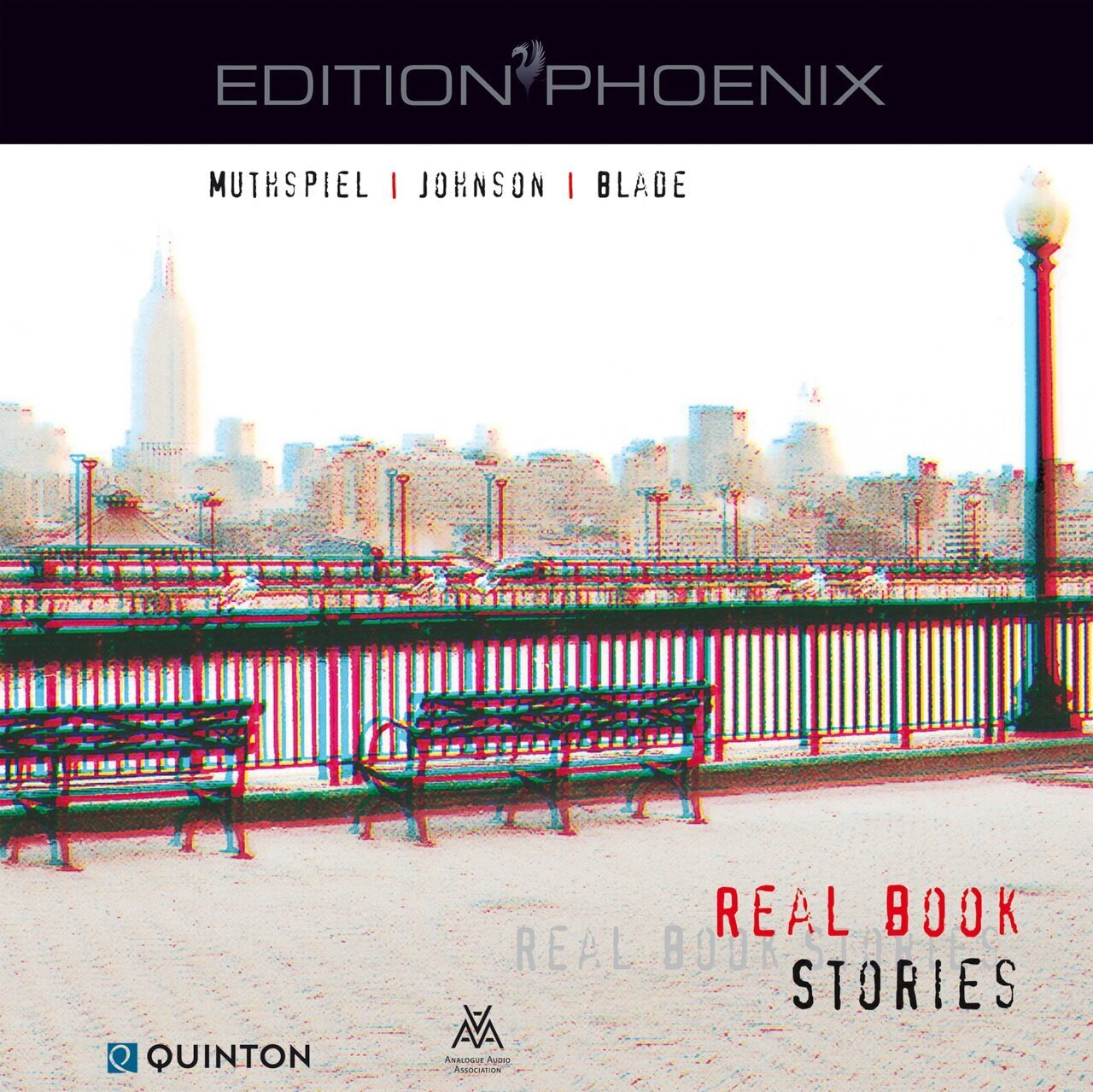 Jazz Tape  Wolfgang Muthspiel, Johnson, Blade: Real Book Stories - 2x  Metal Reel 1/4 38cm/s (15ips), Edition Phoenix, Analogue Audio Association  EPHP Q0102, Edition Phoenix