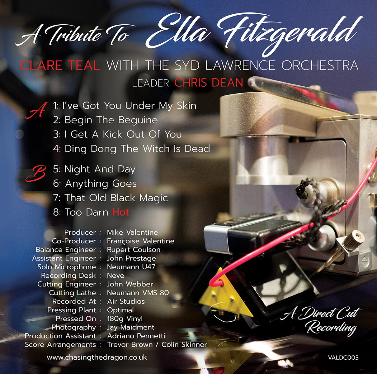 Jazz Vinyl | Clare Teal: A Tribute To Ella Fitzgerald, Syd