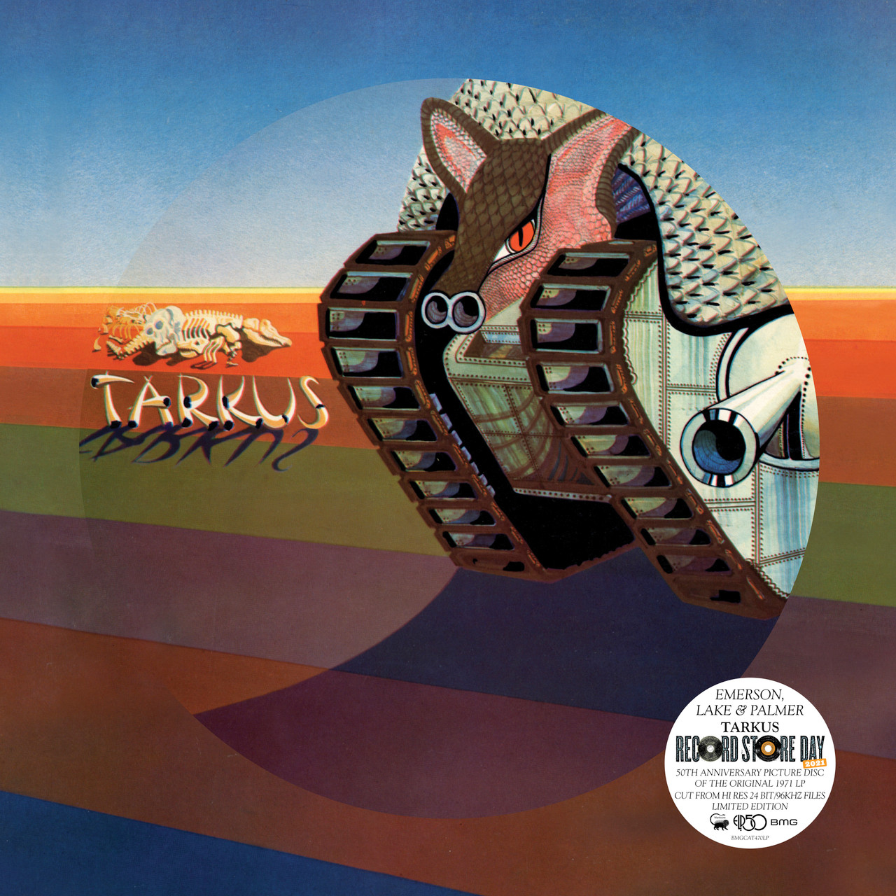 Emerson, Lake & Palmer: Tarkus - LP Picture Vinyl, Limited