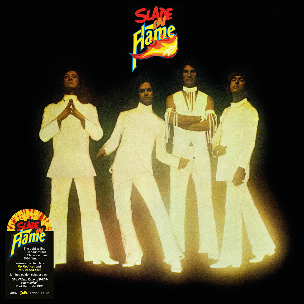 Pop-Rock Vinyl Slade: Slade Flame - LP Yellow/Red, Limited, Warner Music 4050538659412, EAN Limited