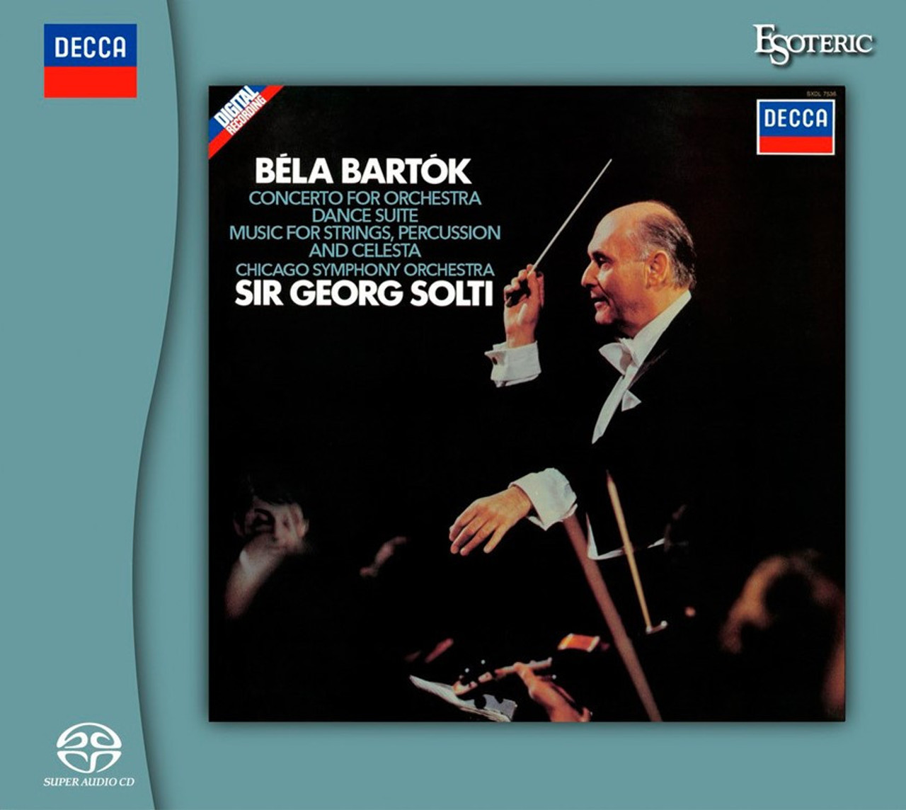 GEORG SOLTI ショルティ/ バルトーク 管弦楽のための協奏曲~ ESSD-90262 2022年発売 Esoteric エソテリック社 Hybrid SACD 国内帯有