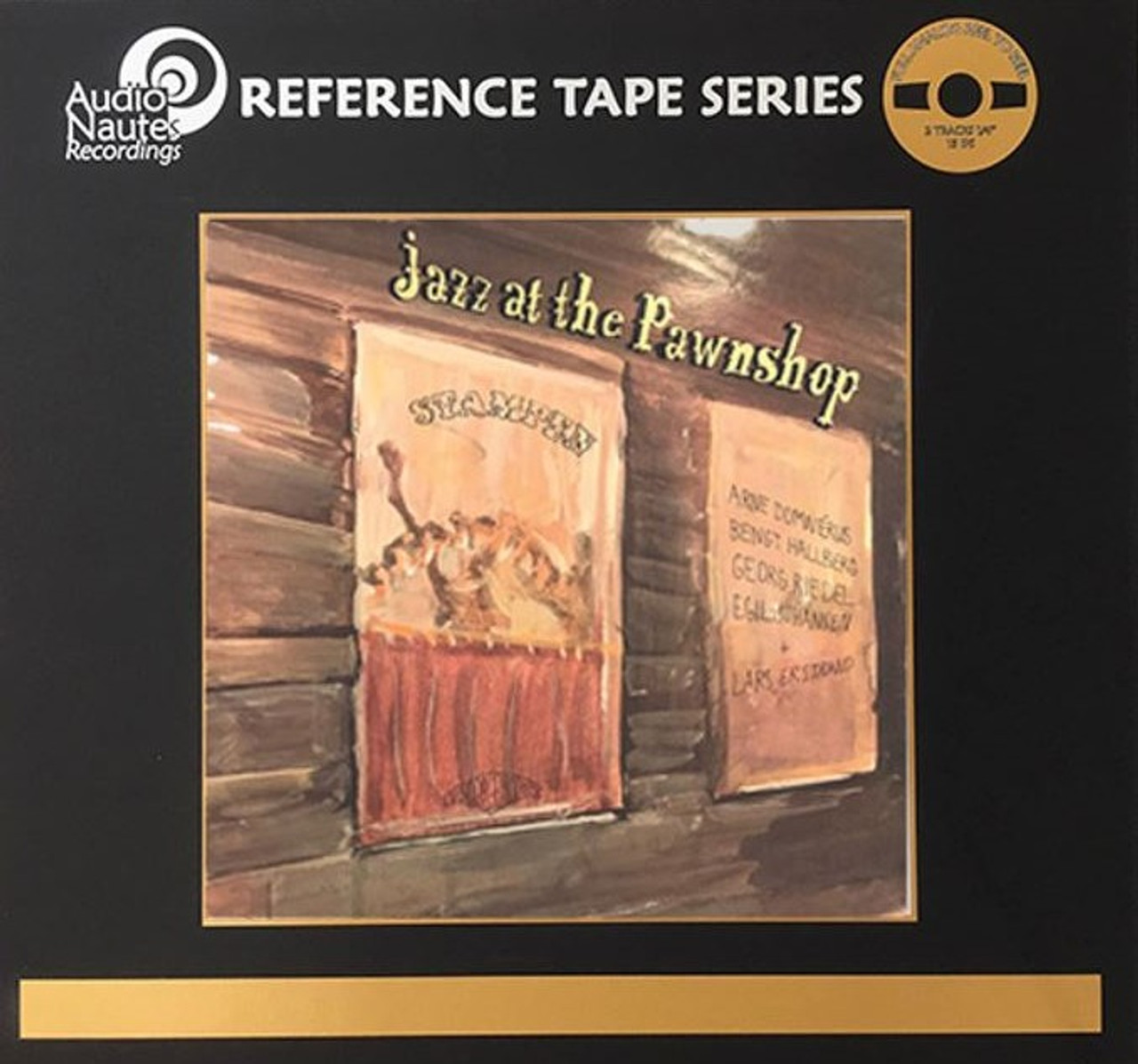 Lars Erstrand, Domnérus, Hallberg, Riedel, Johansen: Jazz at the Pawnshop -  4x Metal Reel 1/4 38cm/s (15ips) Tape, Limited, Numbered