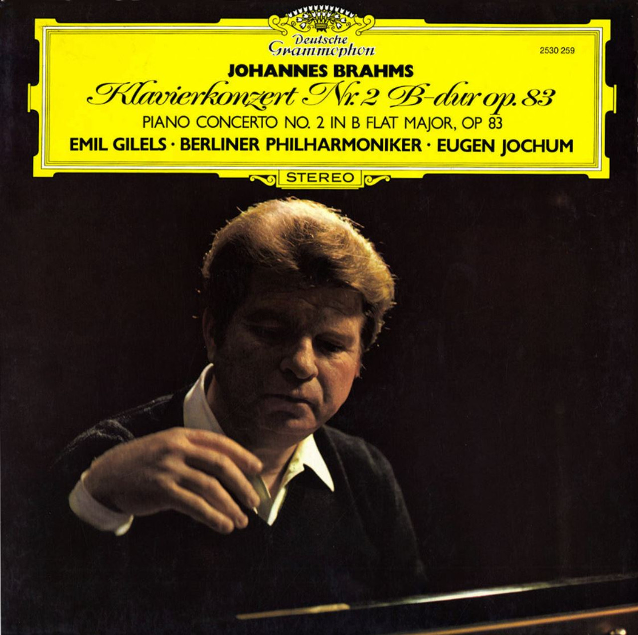 Major　Tape　Brahms:　Symphony　Gilels/Eugen　HH01.00.251,　38cm/s　Jochum/Berlin　Piano　SM900,　2x　1/4