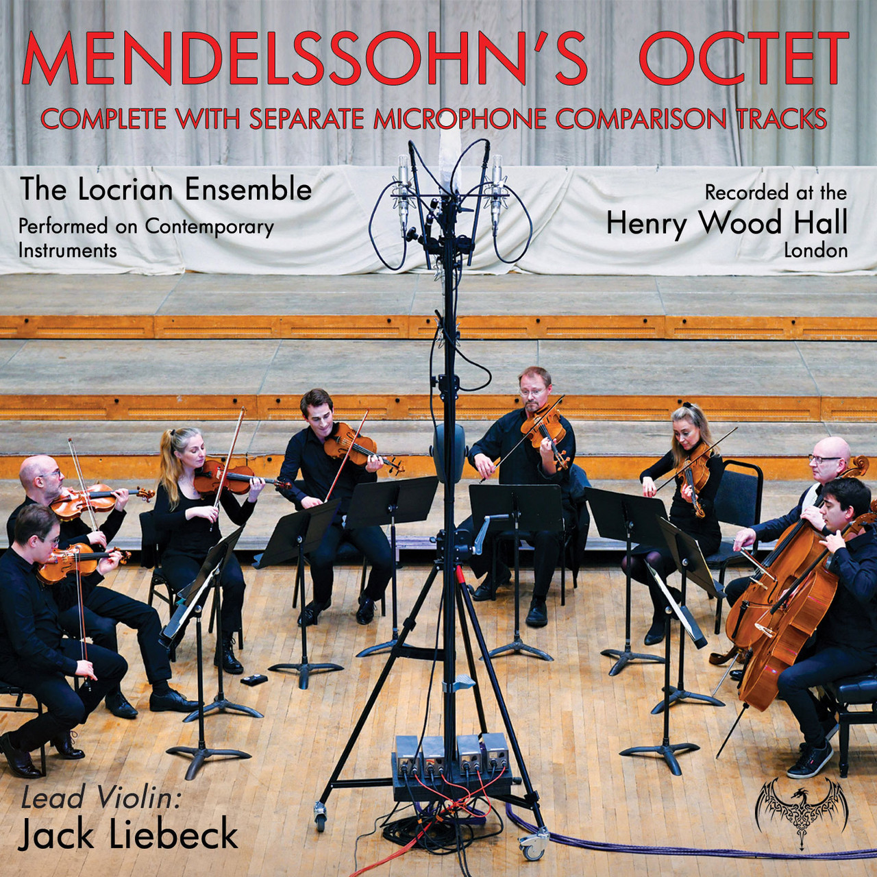 Felix Mendelssohn: Octet in E Flat Major + Mic techniques Comparison,  Locrian Ensemble - CD