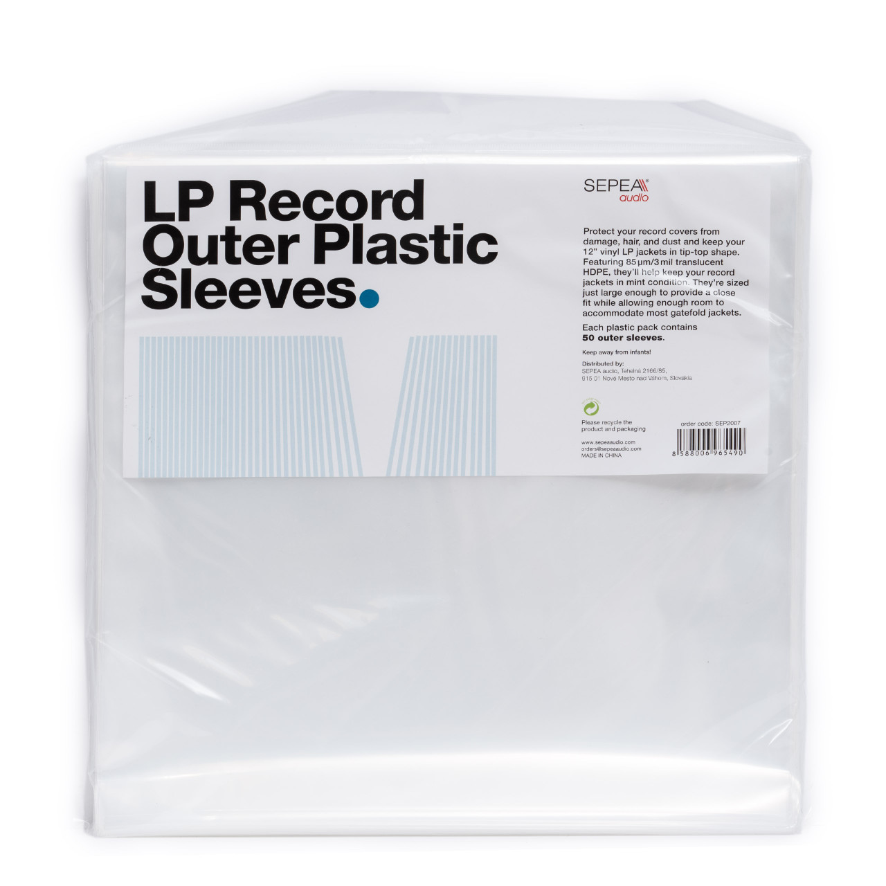 Large Plastic Sleeves