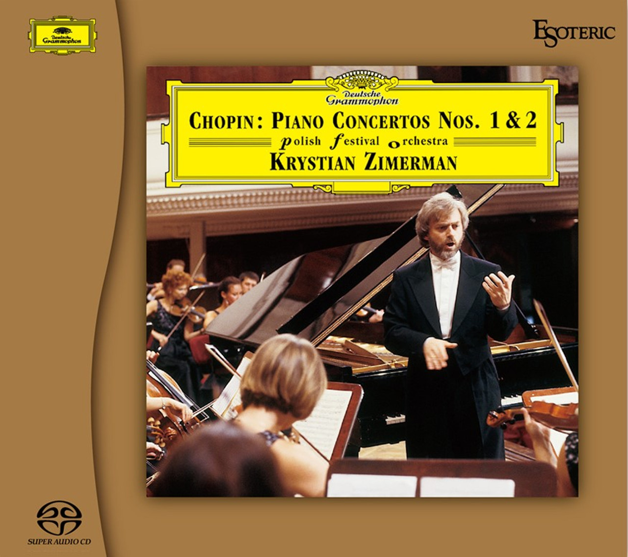 Frédéric Chopin: Piano Concertos Nos.1 & 2, Krystian Zimerman/Polish  Festival Orchestra - 2x Hybrid SACD, Limited, Remastered