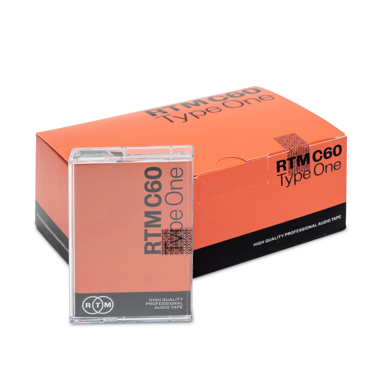 TM C60 Type I Compact Audio Cassette Tape - 10 pack R41410