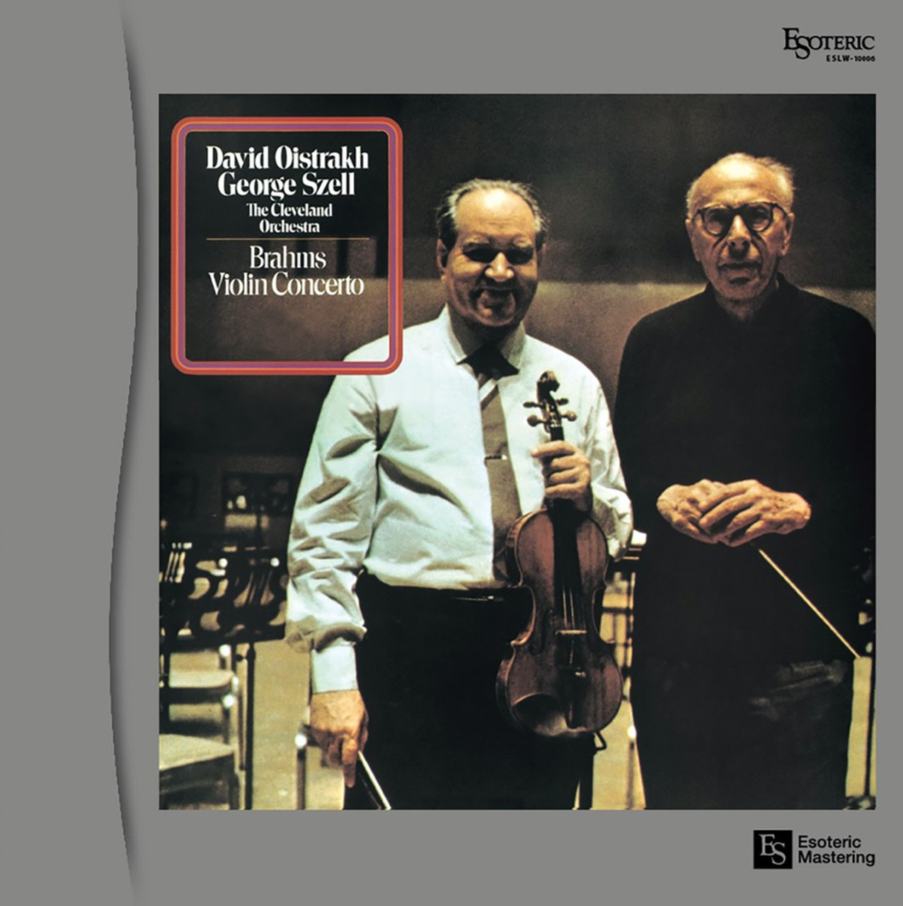 Johannes Brahms: Violin Concerto in D Major, Op. 77, David Oistrach/George  Szell/Cleveland Orchestra - LP 180g Vinyl, Limited, Remastered